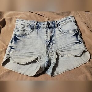 Vanilla Star Blue Denim Women's Jean Shorts